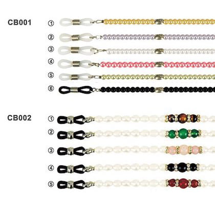 Eyewear accessories: warranty cards, screwdrivers, chains